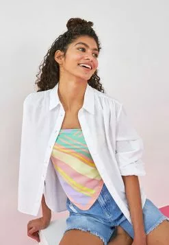 LC WAIKIKI Button-Down Long Sleeve Poplin Women's Shirt