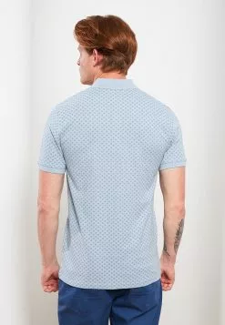 LC WAIKIKI Polo Neck Short Sleeve Patterned Men's T-Shirt -LC WAIKIKI popular shop lc waikiki 6453 0818236 4