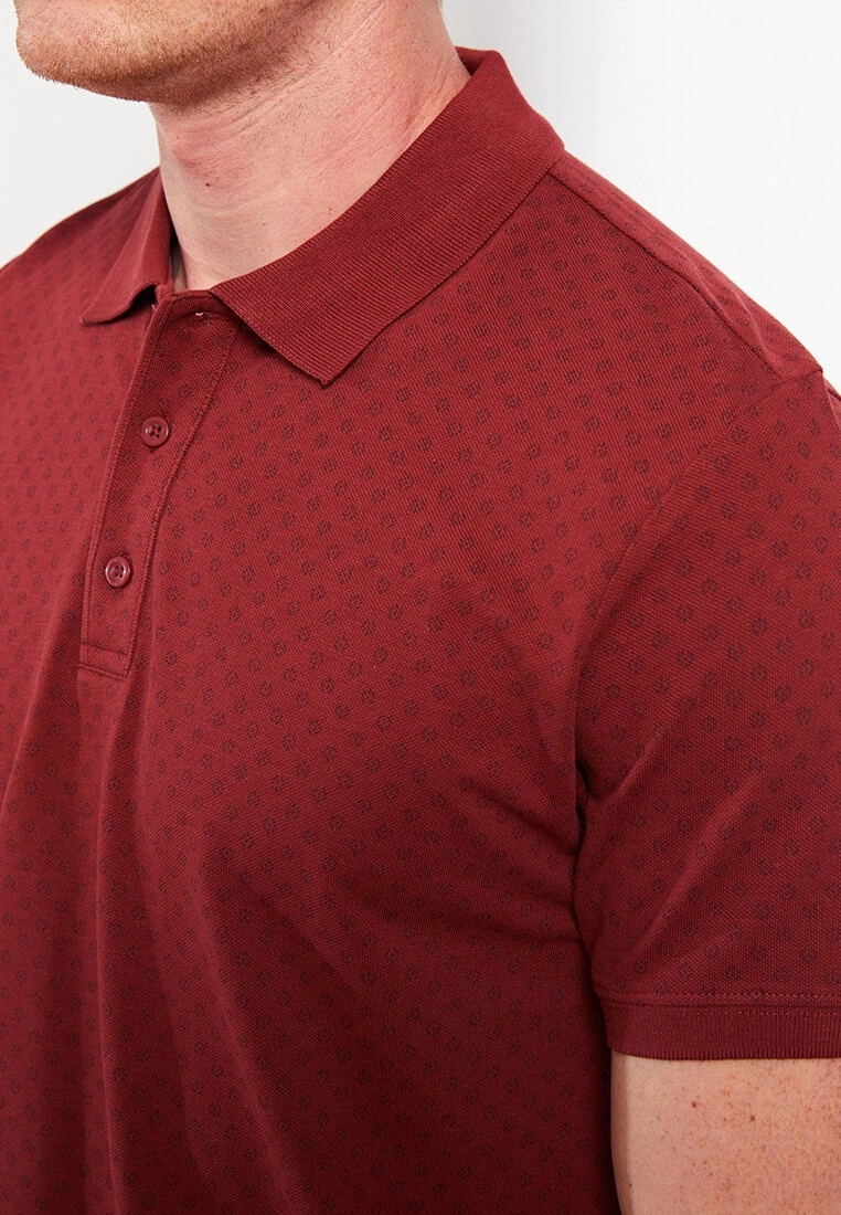 LC WAIKIKI Polo Neck Short Sleeve Patterned Men's T-Shirt 5 LC WAIKIKI Polo Neck Short Sleeve Patterned Men's T-Shirt - Image 3