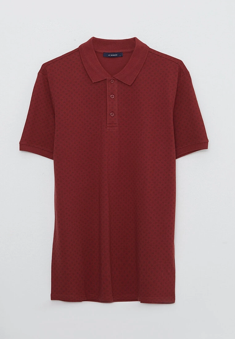 LC WAIKIKI Polo Neck Short Sleeve Patterned Men's T-Shirt 7 LC WAIKIKI Polo Neck Short Sleeve Patterned Men's T-Shirt - Image 5