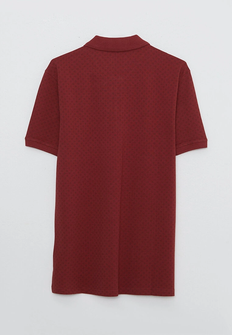 LC WAIKIKI Polo Neck Short Sleeve Patterned Men's T-Shirt 8 LC WAIKIKI Polo Neck Short Sleeve Patterned Men's T-Shirt - Image 6