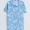 LC WAIKIKI Patterned Short Sleeve Viscose Boy Shirt 1 LC WAIKIKI Patterned Short Sleeve Viscose Boy Shirt -LC WAIKIKI popular shop lc waikiki 6463 9587236 1