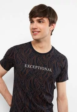 LC WAIKIKI Crew Neck Short Sleeve Printed Combed Cotton Men's T-Shirt