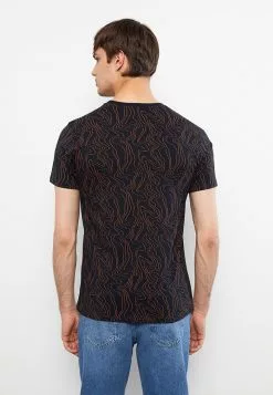 LC WAIKIKI Crew Neck Short Sleeve Printed Combed Cotton Men's T-Shirt -LC WAIKIKI popular shop lc waikiki 6469 5808236 4