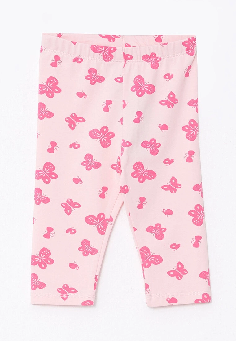 LC WAIKIKI Elastic Waist Printed Baby Girl Tights 3 LC WAIKIKI Elastic Waist Printed Baby Girl Tights
