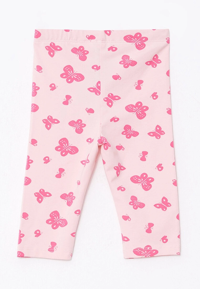 LC WAIKIKI Elastic Waist Printed Baby Girl Tights 4 LC WAIKIKI Elastic Waist Printed Baby Girl Tights - Image 2