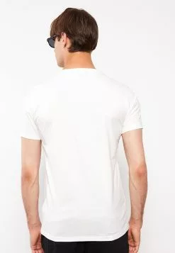 LC WAIKIKI Crew Neck Short Sleeve Printed Combed Cotton Men's T-Shirt -LC WAIKIKI popular shop lc waikiki 6476 9674236 5