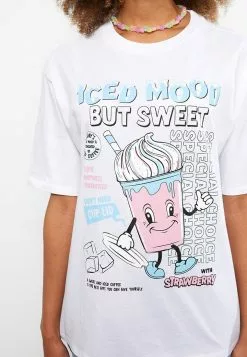 LC WAIKIKI Short Sleeve Cotton Women T-Shirt -LC WAIKIKI popular shop lc waikiki 6486 6225916 3