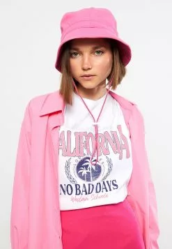 LC WAIKIKI Crew Neck Printed Short Sleeve Cotton Women's T-Shirt