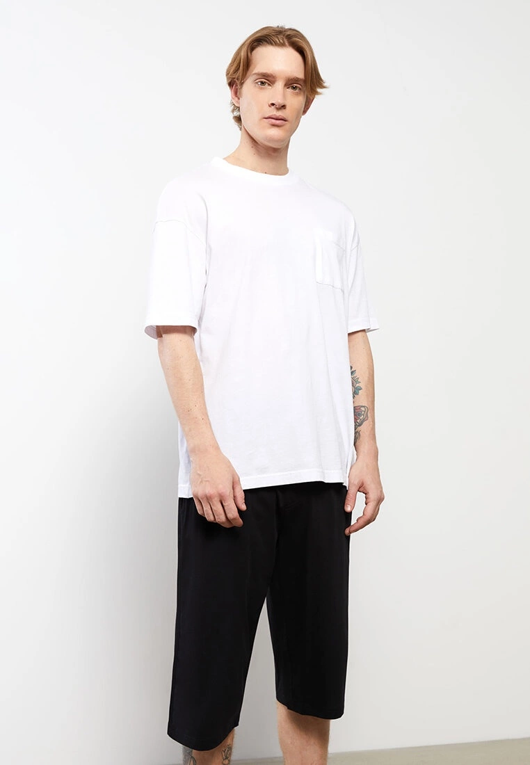 LC WAIKIKI Standard Pattern Waist Elastic Men's Shorts 3 LC WAIKIKI Standard Pattern Waist Elastic Men's Shorts