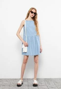 LC WAIKIKI Halter Neck Straight Strap A-Line Women's Rodeo Jean Dress 10 LC WAIKIKI Halter Neck Straight Strap A-Line Women's Rodeo Jean Dress -LC WAIKIKI popular shop lc waikiki 6504 3278726 3