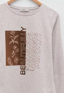 LC WAIKIKI Crew Neck Printed Long Sleeve Women's T-Shirt 5 LC WAIKIKI Crew Neck Printed Long Sleeve Women's T-Shirt -LC WAIKIKI popular shop lc waikiki 6504 4478726 2