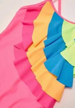 LC WAIKIKI Ruffle Detailed Girl's Swimwear Made Of Flexible Fabric -LC WAIKIKI popular shop lc waikiki 6507 7387236 2