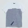 LC WAIKIKI Crew Neck Short Sleeve Striped Combed Cotton Men's T-Shirt