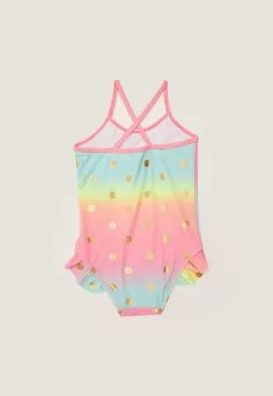 LC WAIKIKI Printed Baby Girl Swimsuit With Flexible Fabric -LC WAIKIKI popular shop lc waikiki 6511 5748236 2