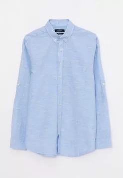 LC WAIKIKI Regular Fit Long Sleeve Linen Men's Shirt -LC WAIKIKI popular shop lc waikiki 6514 0828236 6