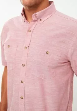 LC WAIKIKI Regular Fit Short Sleeve Poplin Men's Shirt -LC WAIKIKI popular shop lc waikiki 6514 4716726 4