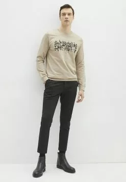 LC WAIKIKI Crew Neck Long Sleeve Printed Men's Sweatshirt