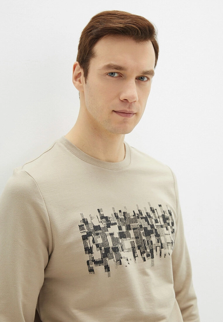 LC WAIKIKI Crew Neck Long Sleeve Printed Men's Sweatshirt 5 LC WAIKIKI Crew Neck Long Sleeve Printed Men's Sweatshirt - Image 3