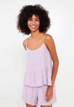 LC WAIKIKI U-Neck Patterned Strap Viscose Women's Pajamas Set 9 LC WAIKIKI U-Neck Patterned Strap Viscose Women's Pajamas Set -LC WAIKIKI popular shop lc waikiki 6516 0529726 2