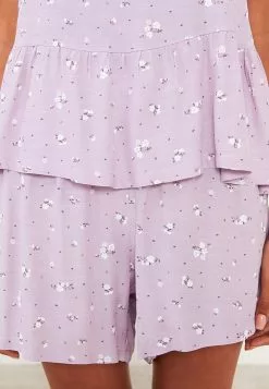 LC WAIKIKI U-Neck Patterned Strap Viscose Women's Pajamas Set 11 LC WAIKIKI U-Neck Patterned Strap Viscose Women's Pajamas Set -LC WAIKIKI popular shop lc waikiki 6516 0529726 4