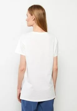 LC WAIKIKI Crew Neck Printed Short Sleeve Cotton Women's T-Shirt -LC WAIKIKI popular shop lc waikiki 6517 4419726 5