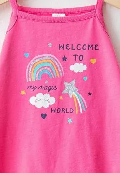 LC WAIKIKI Square Neck Strap Printed Cotton Baby Girl Jumpsuit 2 Pieces -LC WAIKIKI popular shop lc waikiki 6517 5677236 3