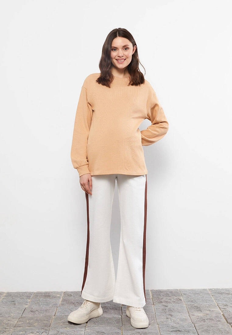 LC WAIKIKI Elastic Waist Stripe Detailed Cotton Maternity Sweatpants 3 LC WAIKIKI Elastic Waist Stripe Detailed Cotton Maternity Sweatpants