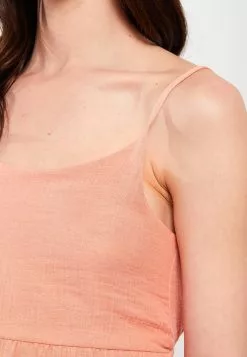 LC WAIKIKI U Neck Straight Strap Muslin Fabric Maternity Dress -LC WAIKIKI popular shop lc waikiki 6558 5988726 3