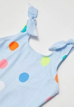 LC WAIKIKI Dot Patterned Girl's Swimwear Made Of Stretchy Fabric -LC WAIKIKI popular shop lc waikiki 6621 1387236 3