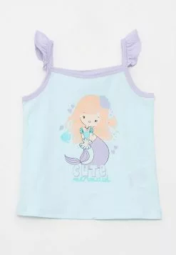 LC WAIKIKI Square Collar Strap Printed Cotton Baby Girl Athlete 2 Pack -LC WAIKIKI popular shop lc waikiki 6647 7218236 3