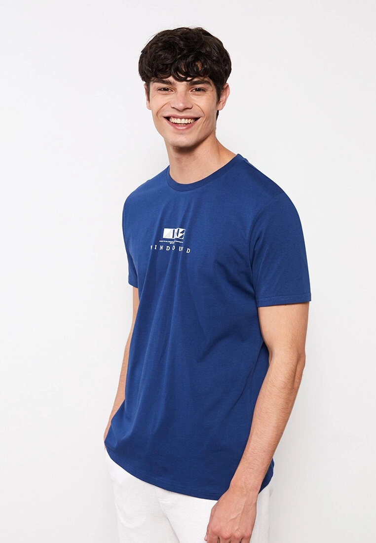 LC WAIKIKI Crew Neck Short Sleeve Printed Combed Cotton Men's T-Shirt 3 LC WAIKIKI Crew Neck Short Sleeve Printed Combed Cotton Men's T-Shirt