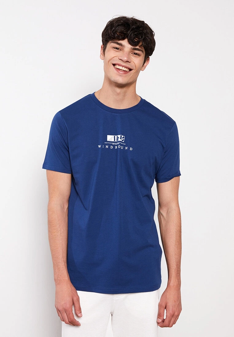 LC WAIKIKI Crew Neck Short Sleeve Printed Combed Cotton Men's T-Shirt 4 LC WAIKIKI Crew Neck Short Sleeve Printed Combed Cotton Men's T-Shirt - Image 2