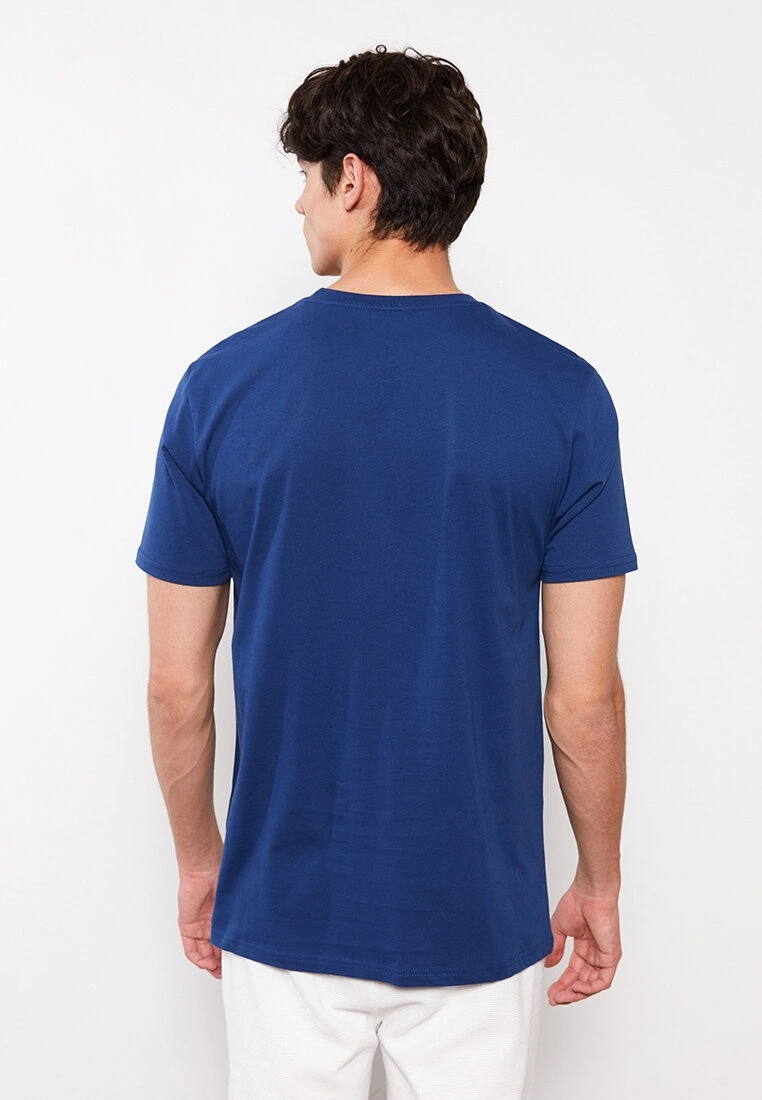 LC WAIKIKI Crew Neck Short Sleeve Printed Combed Cotton Men's T-Shirt 7 LC WAIKIKI Crew Neck Short Sleeve Printed Combed Cotton Men's T-Shirt - Image 5