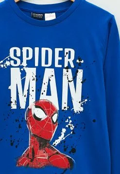 LC WAIKIKI Crew Neck Spiderman Printed Long Sleeve Boy Sweatshirt -LC WAIKIKI popular shop lc waikiki 6717 4647236 3