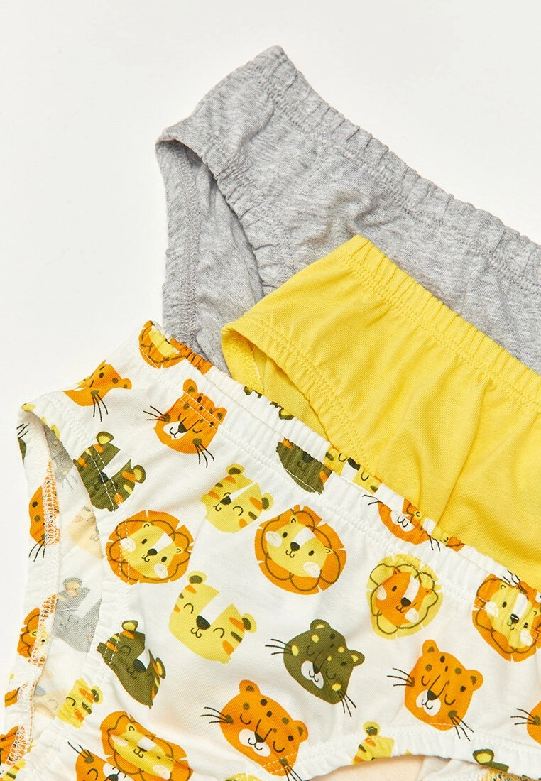 LC WAIKIKI Elastic Waist Baby Boy Panties 3 Pcs 4 LC WAIKIKI Elastic Waist Baby Boy Panties 3 Pcs - Image 2