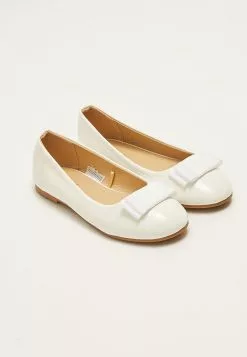 LC WAIKIKI Leather Look Bow Detailed Girls' Flats -LC WAIKIKI popular shop lc waikiki 6772 2977236 2