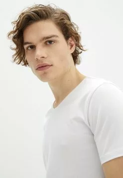 LC WAIKIKI V Neck Short Sleeve Basic Cotton Men's T-Shirt