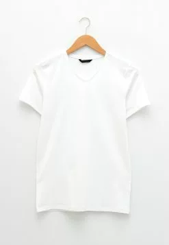 LC WAIKIKI V Neck Short Sleeve Basic Cotton Men's T-Shirt -LC WAIKIKI popular shop lc waikiki 6802 6338236 6