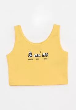 LC WAIKIKI U Neck Printed Cotton Girls' Singlet