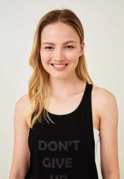 LC WAIKIKI U Neck Printed Sleeveless Women's Pajama Top -LC WAIKIKI popular shop lc waikiki 6815 0788726 3