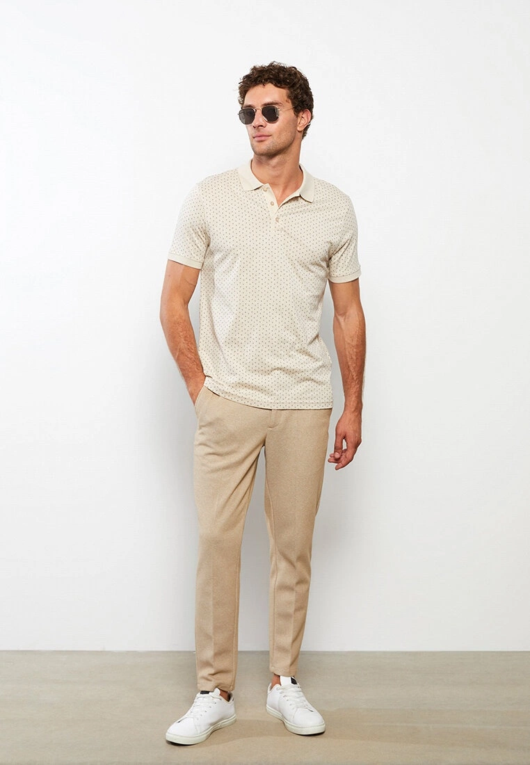 LC WAIKIKI Polo Neck Short Sleeve Patterned Men's T-Shirt 3 LC WAIKIKI Polo Neck Short Sleeve Patterned Men's T-Shirt