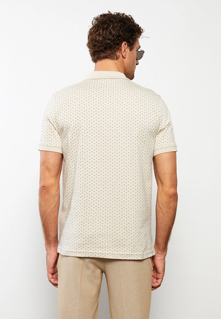 LC WAIKIKI Polo Neck Short Sleeve Patterned Men's T-Shirt 6 LC WAIKIKI Polo Neck Short Sleeve Patterned Men's T-Shirt - Image 4