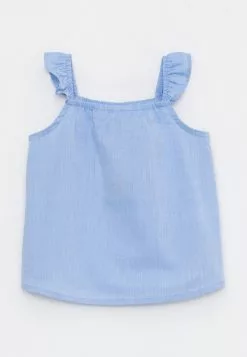 LC WAIKIKI Square Collar Strapless Basic Cotton Baby Girl Blouse