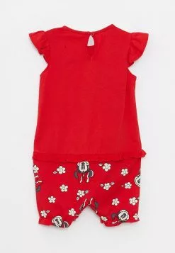 LC WAIKIKI Crew Neck Minnie Mouse Printed Cotton Baby Girl Jumpsuit -LC WAIKIKI popular shop lc waikiki 6820 0565726 2