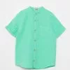 LC WAIKIKI Judge Collar Basic Short Sleeve Boy's Shirt -LC WAIKIKI popular shop lc waikiki 6832 5195726 1