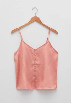 LC WAIKIKI V-Neck Strap Heart Pattern Pyjamas Top 11 LC WAIKIKI V-Neck Strap Heart Pattern Pyjamas Top -LC WAIKIKI popular shop lc waikiki 6848 3012206 5