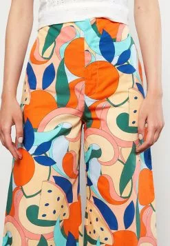 LC WAIKIKI Standard Fit Patterned Poplin Women's Trousers -LC WAIKIKI popular shop lc waikiki 6864 9116726 3