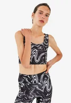 LC WAIKIKI U-Neck Patterned CropSports Singlet