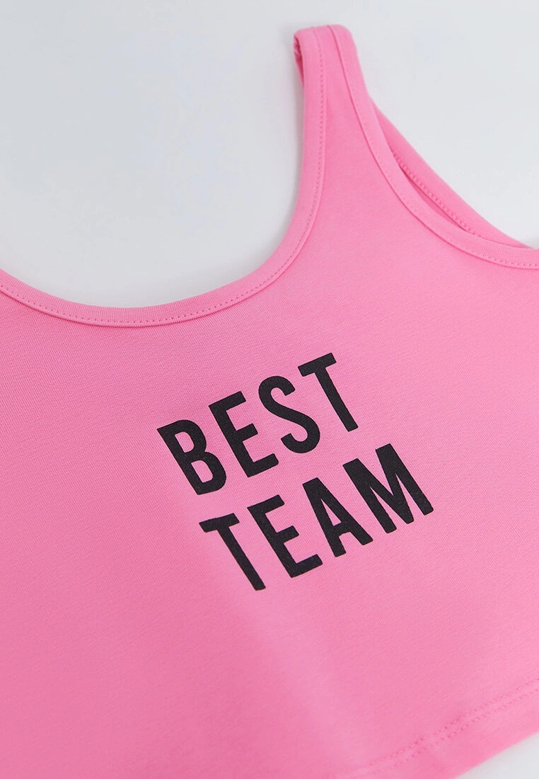 LC WAIKIKI Crew Neck Printed Cotton Girl Athlete 5 LC WAIKIKI Crew Neck Printed Cotton Girl Athlete - Image 3